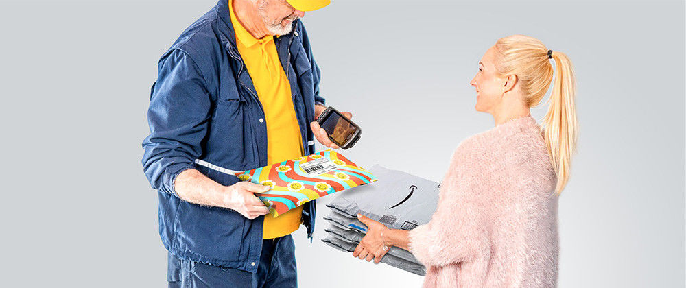 Enviador de bolhas de plástico