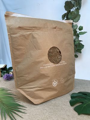 Three Dimensional Insulation Honeycomb Kraft Paper Envelope Bag