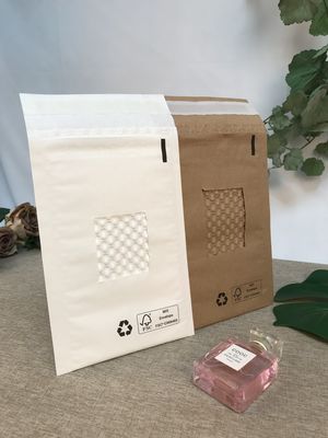 Multi Layer Kraft Paper Bubble Bags Embossed Paper Logistics Delivery Bag