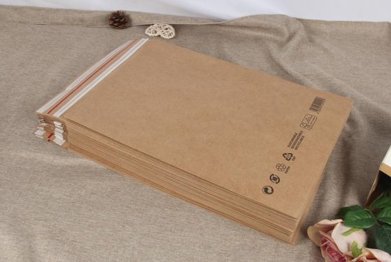 Sharp Bottomed Kraft Paper Mailing Envelopes Embossed Paper Sustainable Mailing Bags