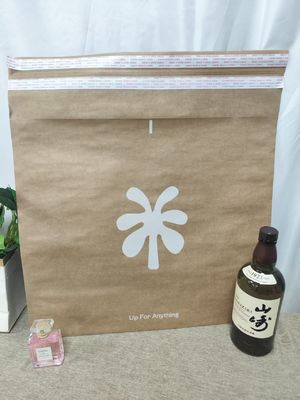Recycled Square Bottom Paper Bag Paper Packaging Envelopes Customizable