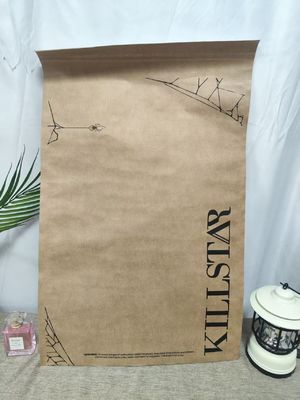 Single Layer 80 - 120g Kraft Paper Envelope Bag / Paper Mailing Bags