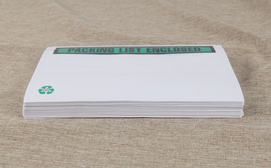 Custom Printed Packing List Envelopes Logistics Packaging Plastic Back Bag