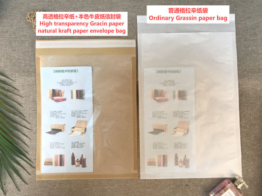 26g - 60g Gracin Paper Envelope Bag printable Kraft Recycled Envelopes