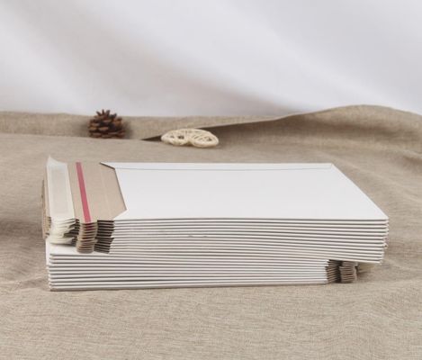 Paper Document Envelope Pouch Custom Cardboard Document Mailer Envelopes 500mm