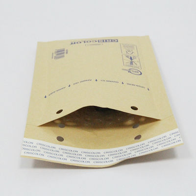 Biodegradable Kraft Paper Bubble Bags 6x9 In Compact Protector For Jewelry