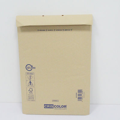 Compact 6x9 In Kraft Paper Bubble Bags Biodegradable Paper Bag Protector For Jewelry