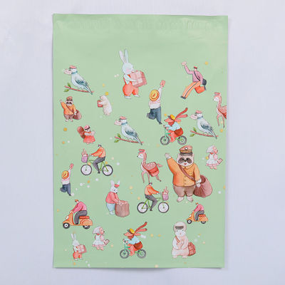 Sacchetti di posta in plastica poliedrica eco-amichevole a prova di lacrime, leggeri da 15x25cm a 60x80cm Opzioni