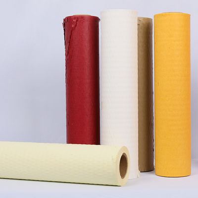 Recyclable Air Capsules Honeycomb Paper Wrap 15x15cm Pouches Transparent / Colored