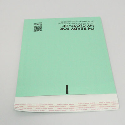 Green / Transparent Recyclable Paper Mailers 20x30cm Plant Based Paper Packaging Envelopes