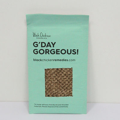 Biodegradable Honeycomb Paper Mailer 10x15cm Eco Friendly Paper Pouch Packaging