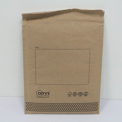 Shockproof Honeycomb Paper Mailer Bag 30x40cm Custom Printed Brand Logos