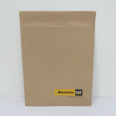 Corrugated Kraft Paper Envelopes Lightweight 20x30cm Durable Recycled Paper Mailers