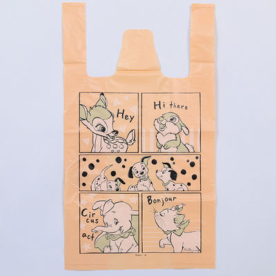 Custom T Shirt Bags Lightweight Leakproof Plastic T Shirt Packaging Pouch 15x25cm