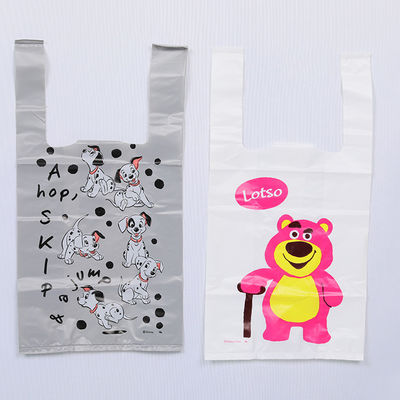 Custom T Shirt Bags Lightweight Leakproof Plastic T Shirt Packaging Pouch 15x25cm