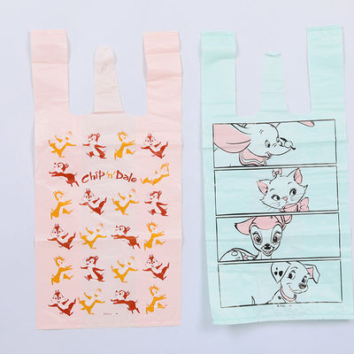 Custom T Shirt Bags Lightweight Leakproof Plastic T Shirt Packaging Pouch 15x25cm