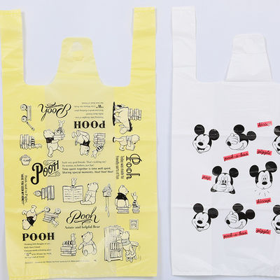 Biodegradable T Shirt Bags 15x20cm Plant Based Eco Friendly