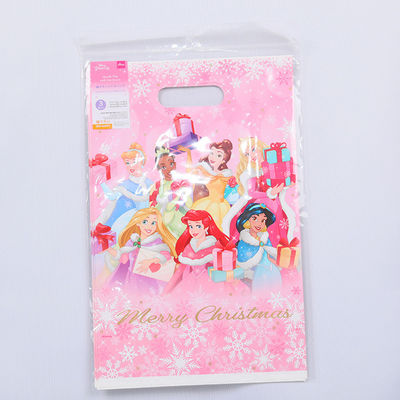 Waterproof Die Cut Handle Plastic Bags 30x40cm Heavy Duty Handle Bags 5kg Capacity