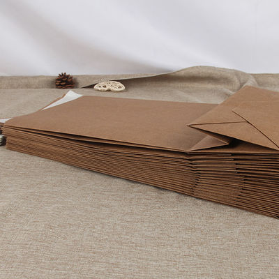 Customizable Square Bottom Paper Bag 10x15cm Recycled Paper Envelopes