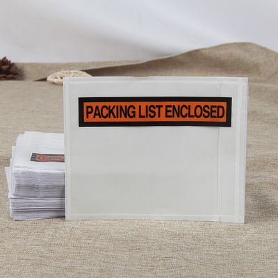 Custom Packing List Envelopes 25x35cm Leakproof Stackable Heavy Duty Paper Envelopes