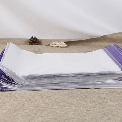 Adhesive Paper Packing List Pouches 20x30cm Tear Resistant Reusable Paper Bag