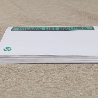 Waterproof Self Seal Packing List Envelopes 15x20cm Glued Paper Bags