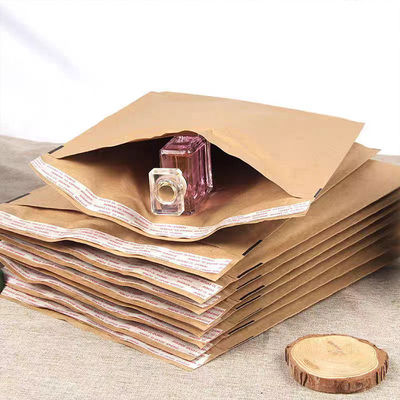 Brown Honeycomb Paper Mailer Waterproof 30x40cm Recycled Paper Mailing Bags
