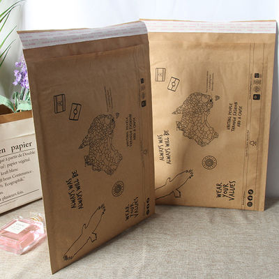20x30cm Honeycomb Paper Mailer Eco Friendly Padded Envelopes Dual Packaging Solutions