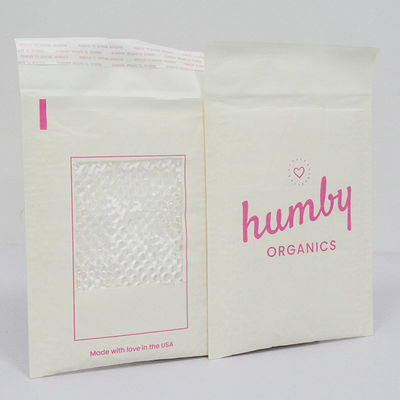 Compact Honeycomb Paper Mailer Portable Lightweight Eco Paper Pouch Envelopes 10x18cm