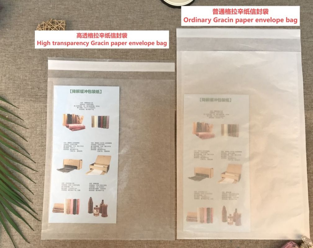 26g - 60g Gracin Paper Envelope Bag printable Kraft Recycled Envelopes
