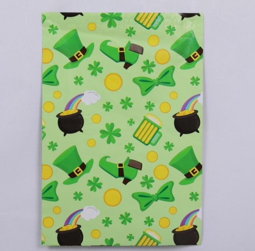 Recyclable Waterproof Colored Poly Mailer Bags Printed Eco Friendly Poly Mailers