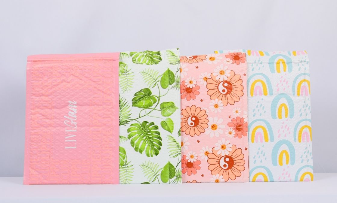 Customizable Plastic Buffer Bags Protection Poly Bubble Bag