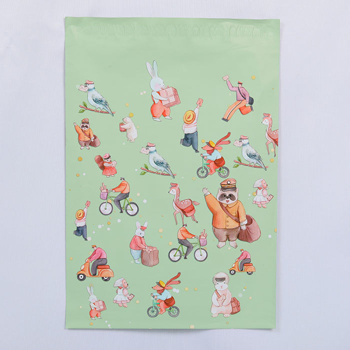 Tear proof Eco Friendly Plastic Poly Mailer Bags Lightweight 15x25cm To 60x80cm Options