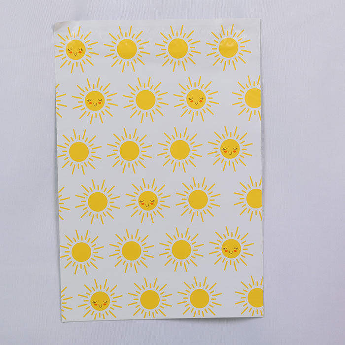 Custom Size Printed Plastic Poly Mailer Bags Tailored Fit Max Width 70cm Possible