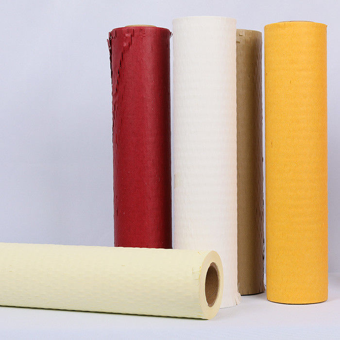 Recyclable Air Capsules Honeycomb Paper Wrap 15x15cm Pouches Transparent / Colored