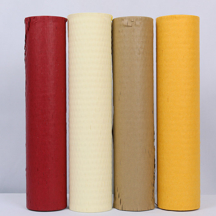 Recyclable Air Capsules Honeycomb Paper Wrap 15x15cm Pouches Transparent / Colored