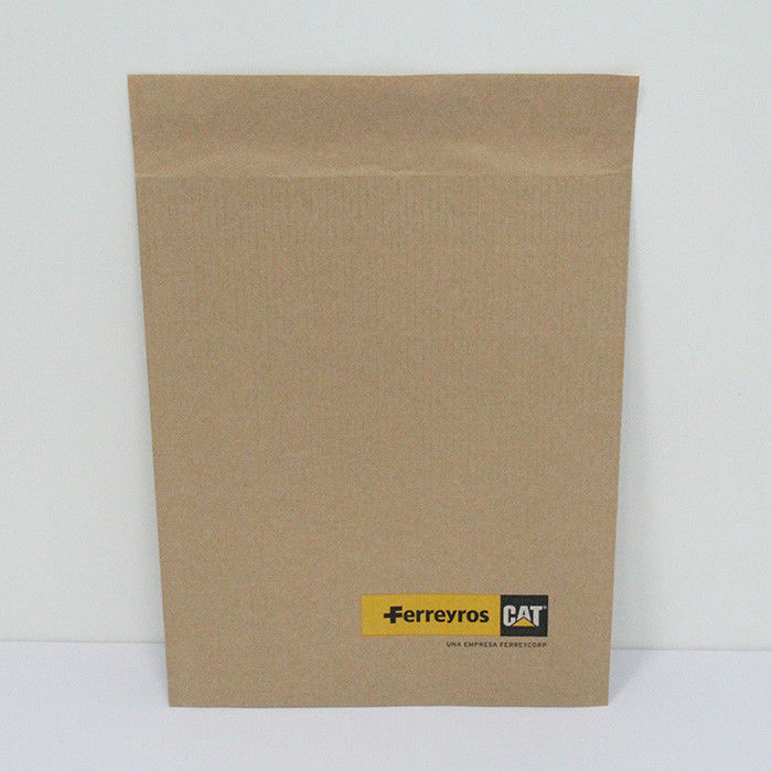 Corrugated Kraft Paper Envelopes Lightweight 20x30cm Durable Recycled Paper Mailers
