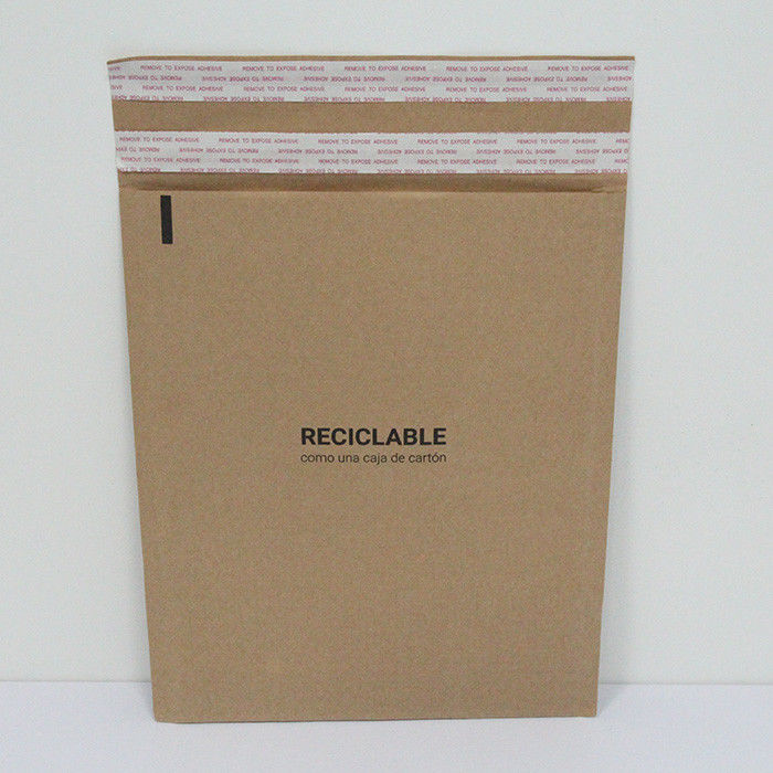 Corrugated Kraft Paper Envelopes Lightweight 20x30cm Durable Recycled Paper Mailers