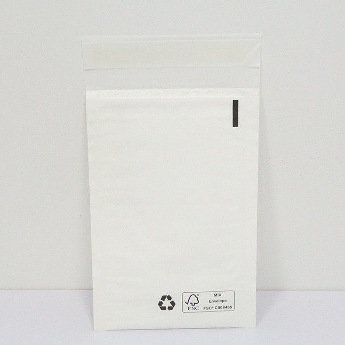 Self Adhesive Corrugated Paper Envelope Bag 10x15cm Water Resistant Bulk Discounts