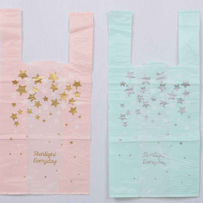 Durable Reusable Plastic T Shirt Packaging Bags 20x30cm Waterproof