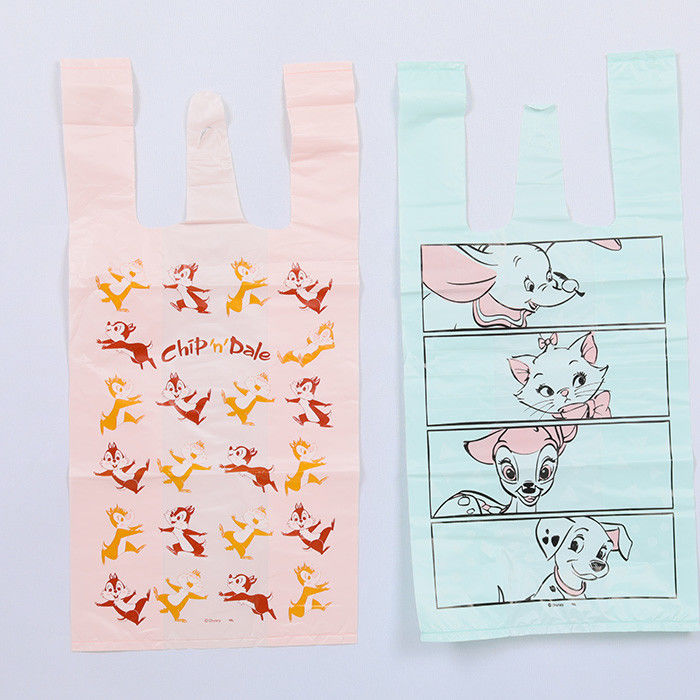 Custom T Shirt Bags Lightweight Leakproof Plastic T Shirt Packaging Pouch 15x25cm
