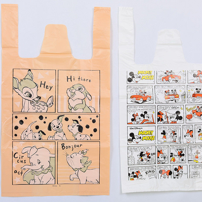 Durable Reusable Plastic T Shirt Packaging Bags 20x30cm Waterproof