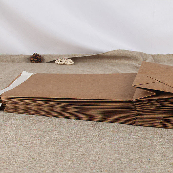 15x20cm Square Bottom Paper Bag Sturdy Eco Friendly Shipping Envelopes