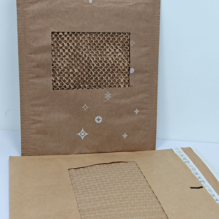 Earth-Crush Proof: Plastic-Free Mailers with Hexagon Armor 