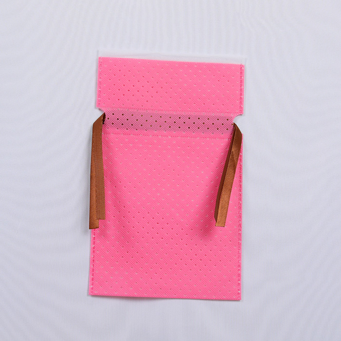 Eco-Friendly Non-Woven Drawstring Bag 16x6x12 Inches Custom Logo