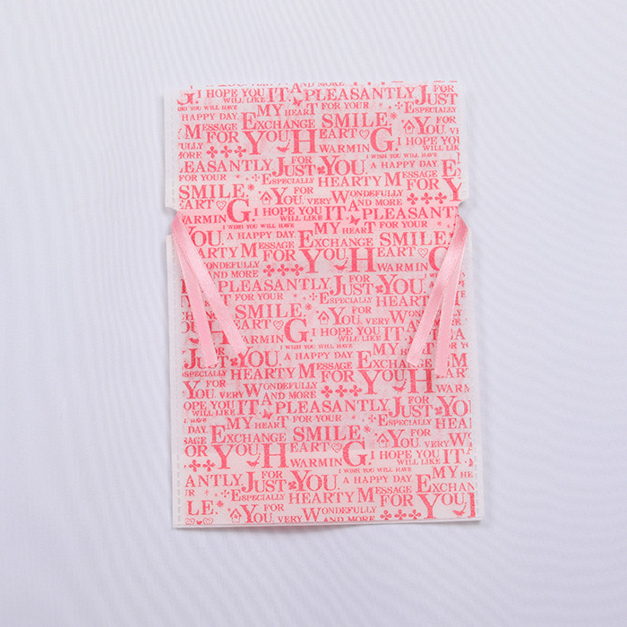 Waterproof Non-Woven Drawstring Gift Bags 34x42cm Customizable