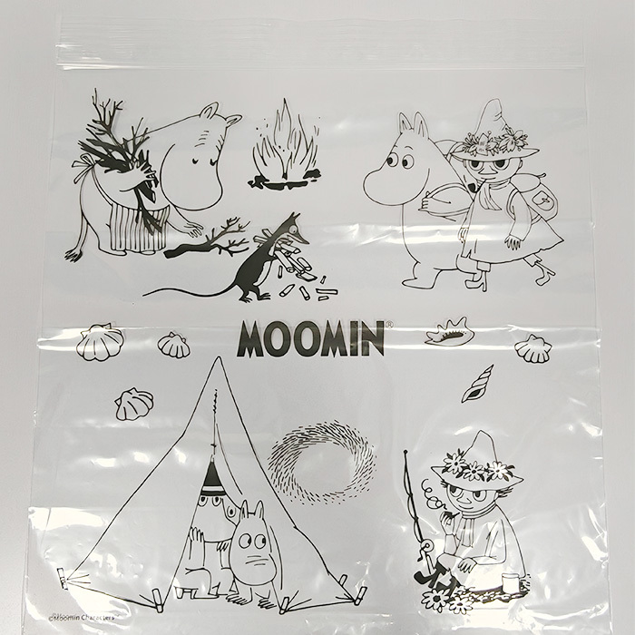 Custom Printed Stand Up Bone Bags - 100pcs/Bag, Food Grade PE