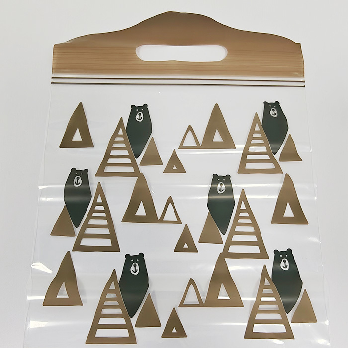 Custom Printed Stand Up Bone Bags - 100pcs/Bag, Food Grade PE