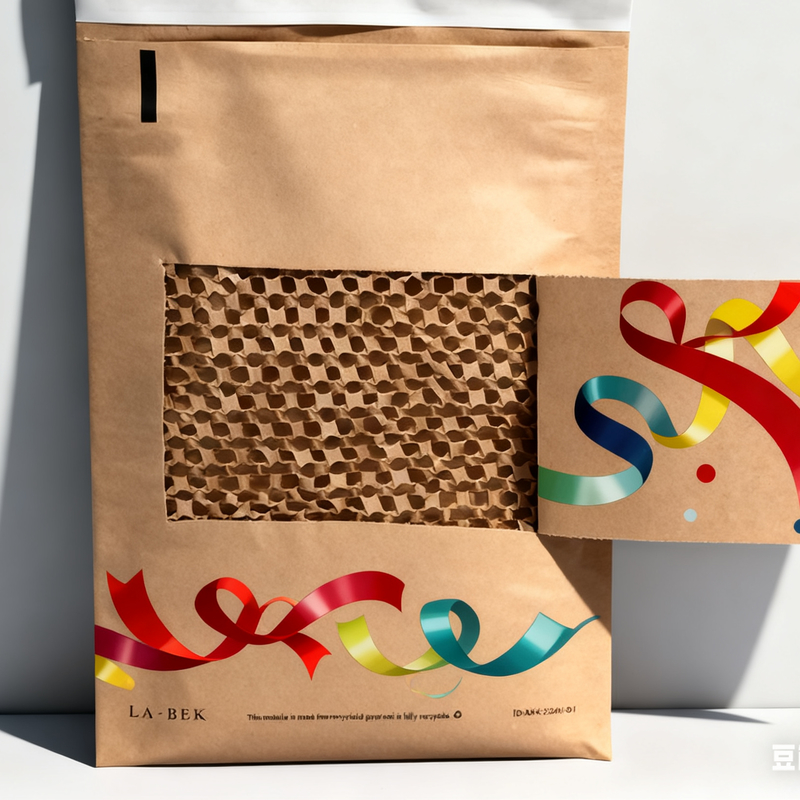 Water-Resistant Honeycomb Paper Mailer with Customizable Width and Thickness for Eco-Friendly Packaging