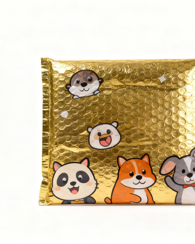 Anti-static Coating Plastic Bubble Mailer with Customizable Colors and Bubble Wrap Lining for Secure Packaging